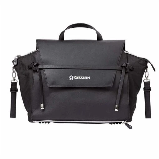 Gesslein Wickeltasche No.4 Schwarz/schwarz Mit Kunstleder -Minymo Verkäufe 6350 338000 wickeltasche no4 schwarz