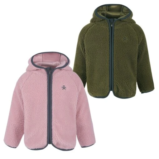 Color Kids Fleecejacke Kuschelige Teddyfleece Jacke -Minymo Verkäufe