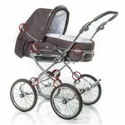 HESBA Condor Coupe Kinderwagen Frei Konfigurierbar -Minymo Verkäufe 9002 sicherheitsaustattung tuev 2