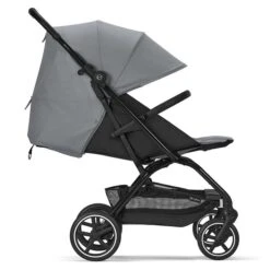 CYBEX Eezy S+2 Buggy Lava Grey Gestell In Black | Mit All-Terrain Rädern -Minymo Verkäufe cyb 22 int excl us y270 eezys 2 blk lagr lieflat