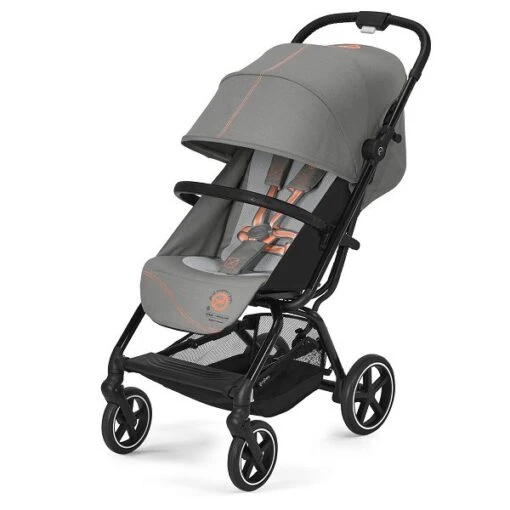 CYBEX Eezy S+2 Buggy Lava Grey Gestell In Black | Mit All-Terrain Rädern -Minymo Verkäufe cyb 22 int y045 eezys 2 blk lagr