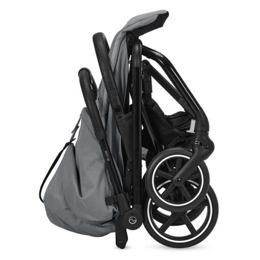 CYBEX Eezy S+2 Buggy Lava Grey Gestell In Black | Mit All-Terrain Rädern -Minymo Verkäufe cyb 22 int y270 eezys 2 blk lagr fold self standing