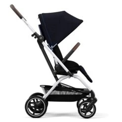 CYBEX Eezy S Twist+2 Buggy Ocean Blue Gestell Silver | Mit All-Terrain Rädern -Minymo Verkäufe cyb 22 int y270 eezystwist 2 slv ocbl