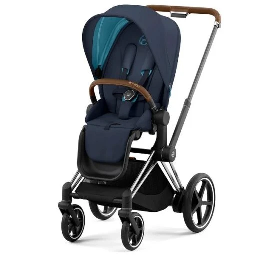 CYBEX E-PRIAM Sportwagen Dark Navy Conscious Collection Gestell Wählbar New Generation -Minymo Verkäufe cybex e priam sportwagen dark navy 1