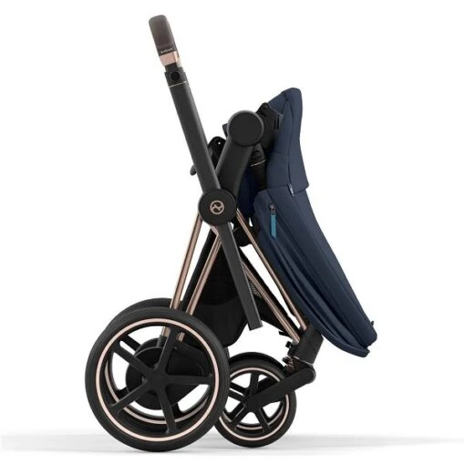 CYBEX E-PRIAM Sportwagen Dark Navy Conscious Collection Gestell Wählbar New Generation -Minymo Verkäufe cybex e priam sportwagen dark navy 3