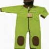 Ducksday Fleeceanzug Fleeceoverall Lime/brown -Minymo Verkäufe ducksday fleecesuit lime brown 1280x1280