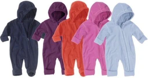 Playshoes Baby Fleeceoverall Mit Kapuze -Minymo Verkäufe fleece overall baby