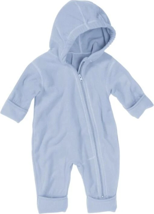 Playshoes Baby Fleeceoverall Mit Kapuze -Minymo Verkäufe fleeceoverall hellblau