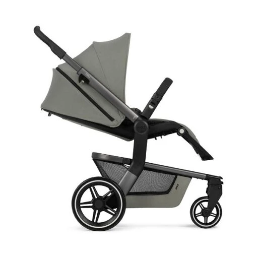 Joolz Hub+ Sage Green Kinderwagen & Sportwagensitz -Minymo Verkäufe hub chassiswithseat sideview fullyreclined sagegreen