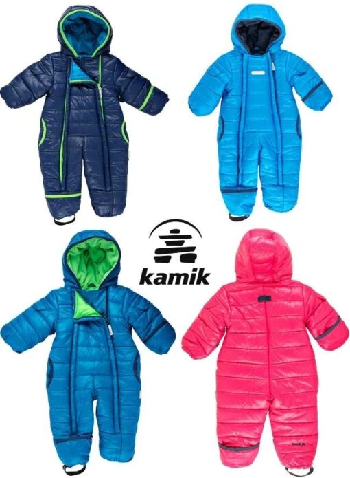 Kamik Topaz Cyan Türkis Baby Thermoanzug Wärmeoverall -Minymo Verkäufe kamik