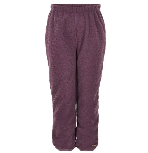 Minymo Mädchen Fleecehose Black Plum Violett -Minymo Verkäufe madchen fleecehose