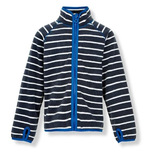 Minymo Fleecejacke Le86 Navy/weiß/nautic Geringelt -Minymo Verkäufe minymo fleecejacke le 86