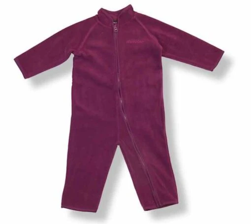 Celavi Baby Fleece-Overall Winn91 Dark Purple -Minymo Verkäufe minymo fleeceoverall