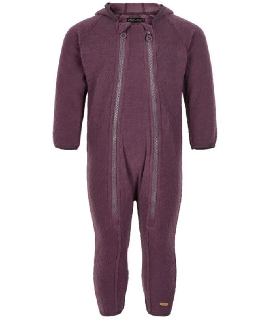 Minymo Mädchen Fleece-Overall Black Plum Violett -Minymo Verkäufe minymo overall black