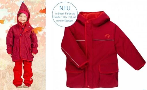 Finkid Talvi Pepper/fire Winter Outdoorjacke -Minymo Verkäufe talvi pepper red